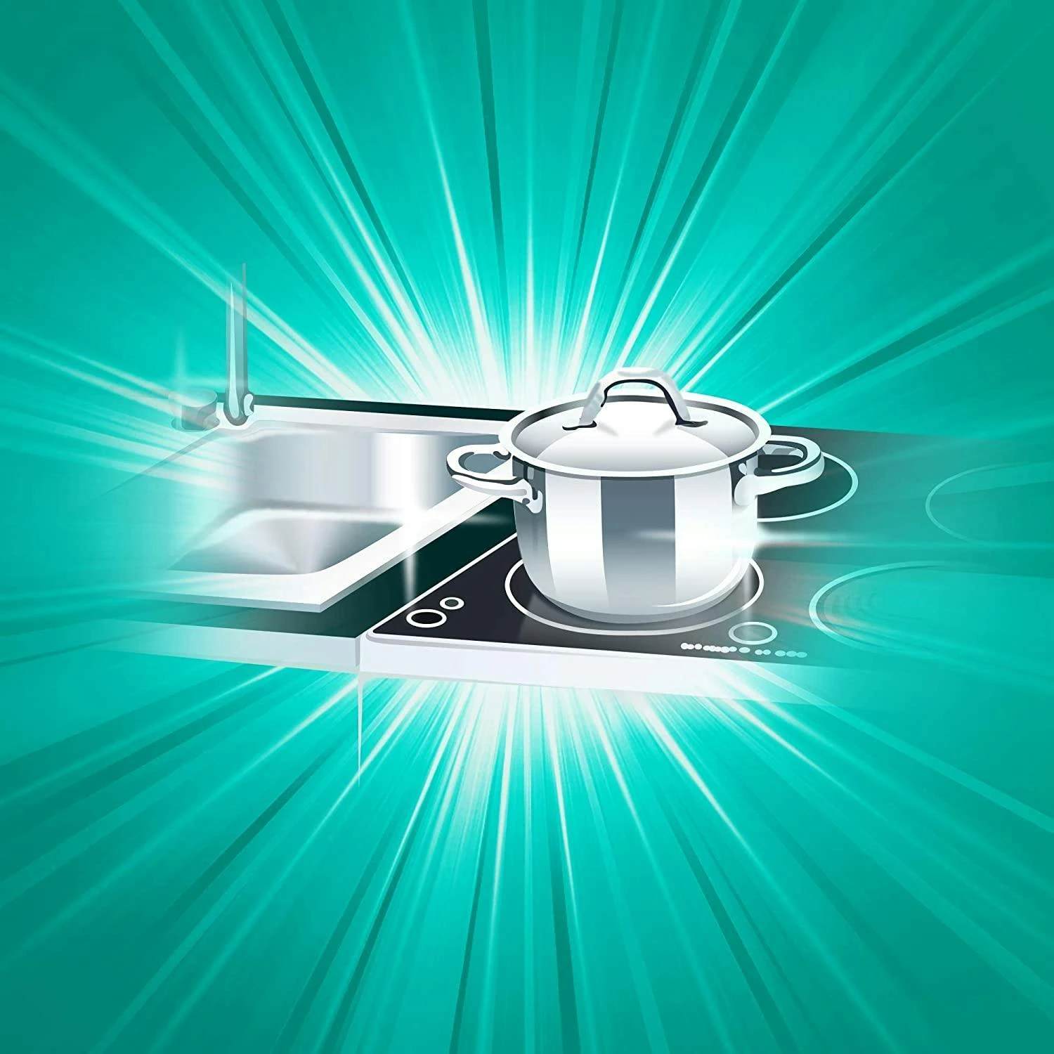 Bref Power Ceran & Stahl 6er Pack Edelstahl Reinigung 500 Ml Reinigungsmittel â Bild 6