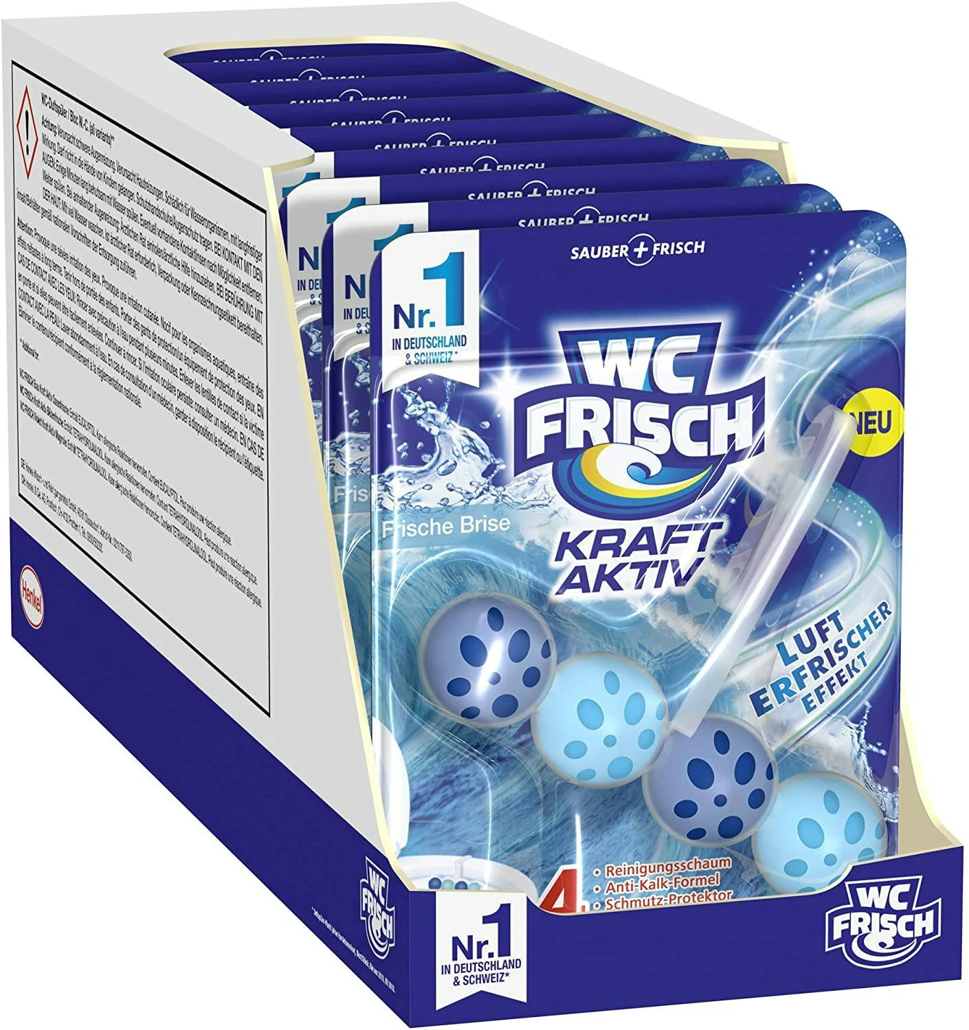 WC-Frisch Kraft Aktiv Duftspüler Urlaubsträume Hawaii 10x50g WC-Reiniger – Bild 3