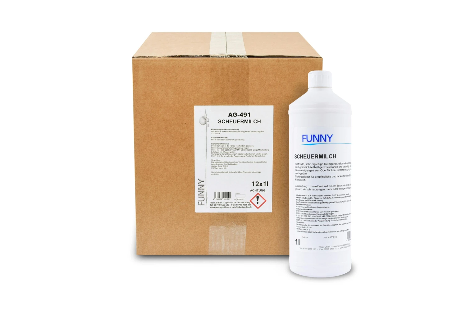 Funny Scheuermilch | Fettlösend | 12 X 1 Liter Flaschen â Bild 7