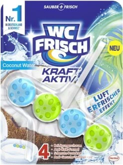 WC-Frisch Kraft Aktiv Duftspüler Coconut Water 50g WC Reiniger Reinigung