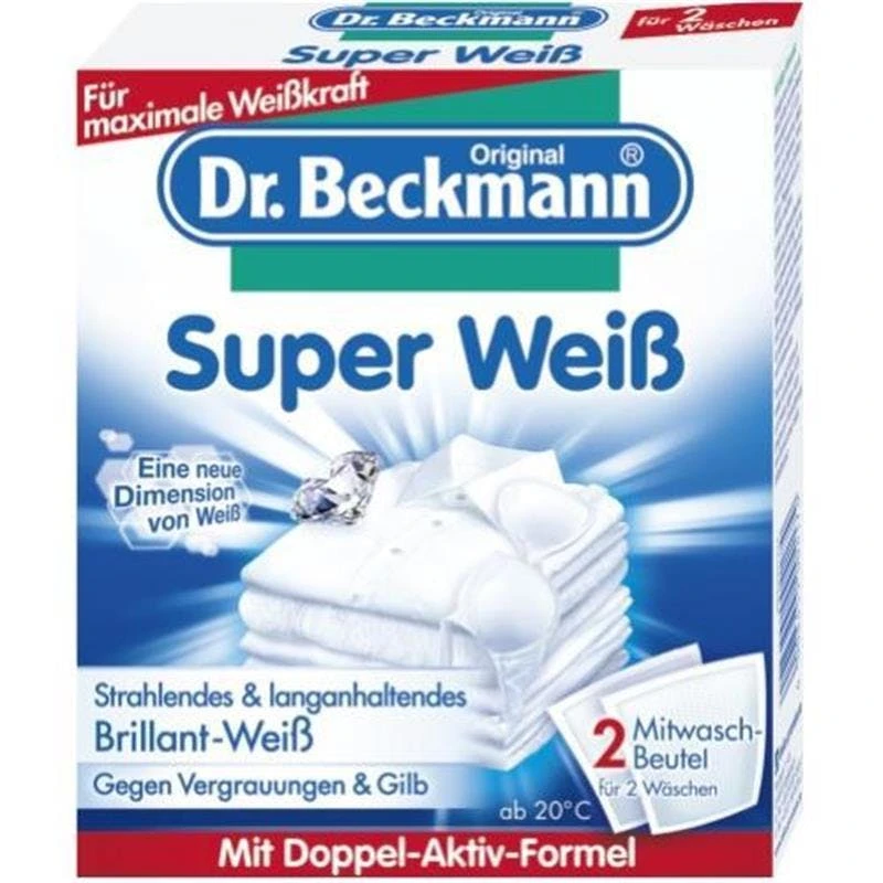 Dr. Beckmann Super-Weiß 2 X 40 G