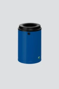 Var AbfallbehĂ€lter, F. Innen, 15l, HxBxT 380x260x260mm, Wandbefestigung, Korpus Stahl RAL3000, Kopfteil Schwarz â Bild 3