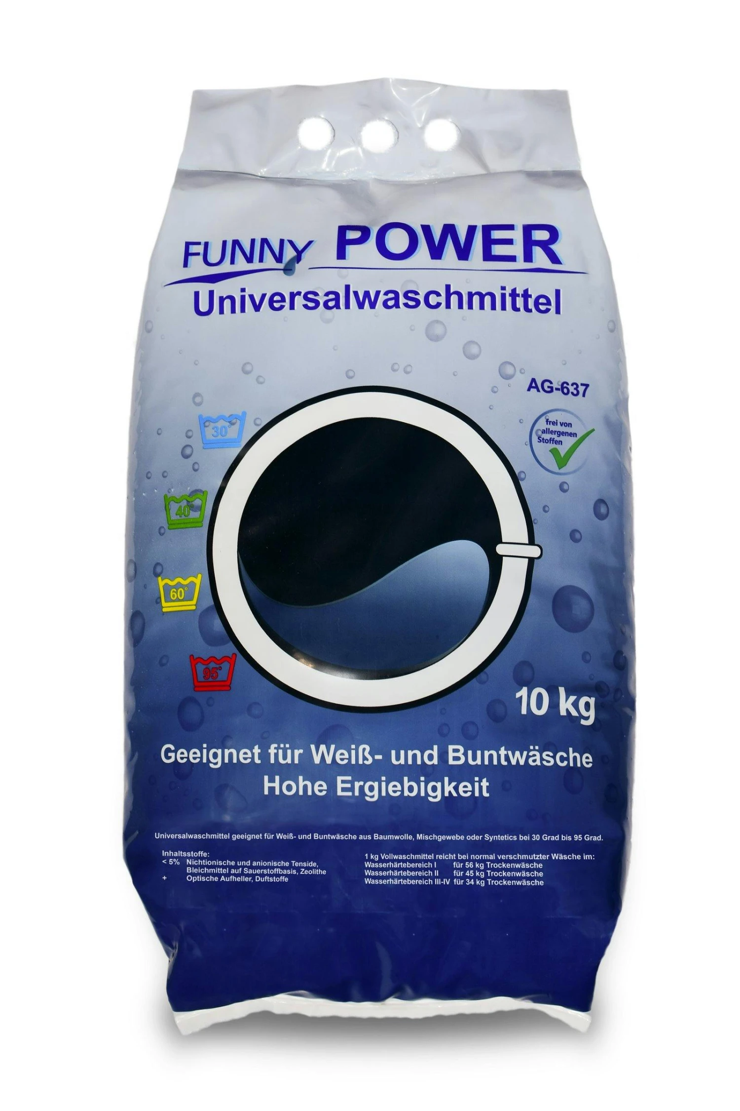 Funny Universal Vollwaschmittel, 10kg – Bild 6