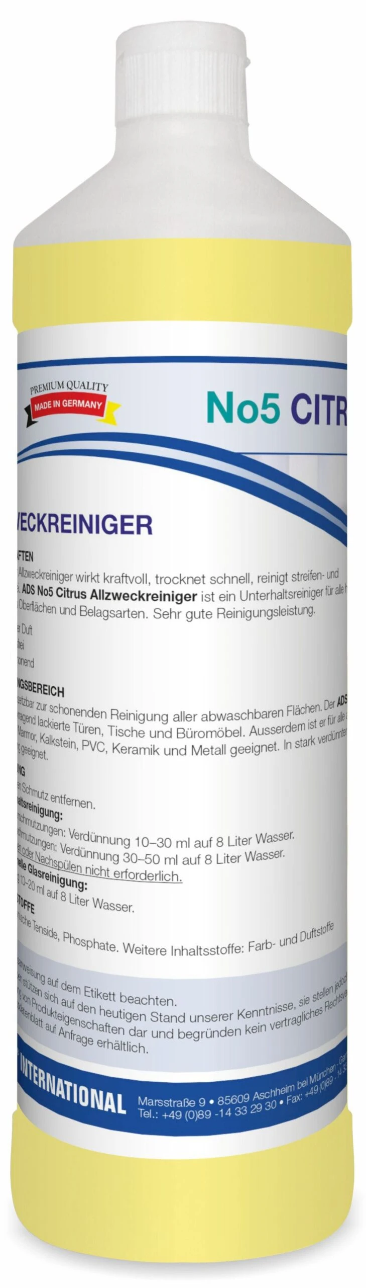 MILIZID (Dr. Schnell), Sanitärreiniger & Kalklöser, 1l – Bild 5