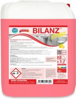 ARCORA SanitÀrreiniger Mit Citrus-Frischeduft BIlANZ CITRUS, 10L