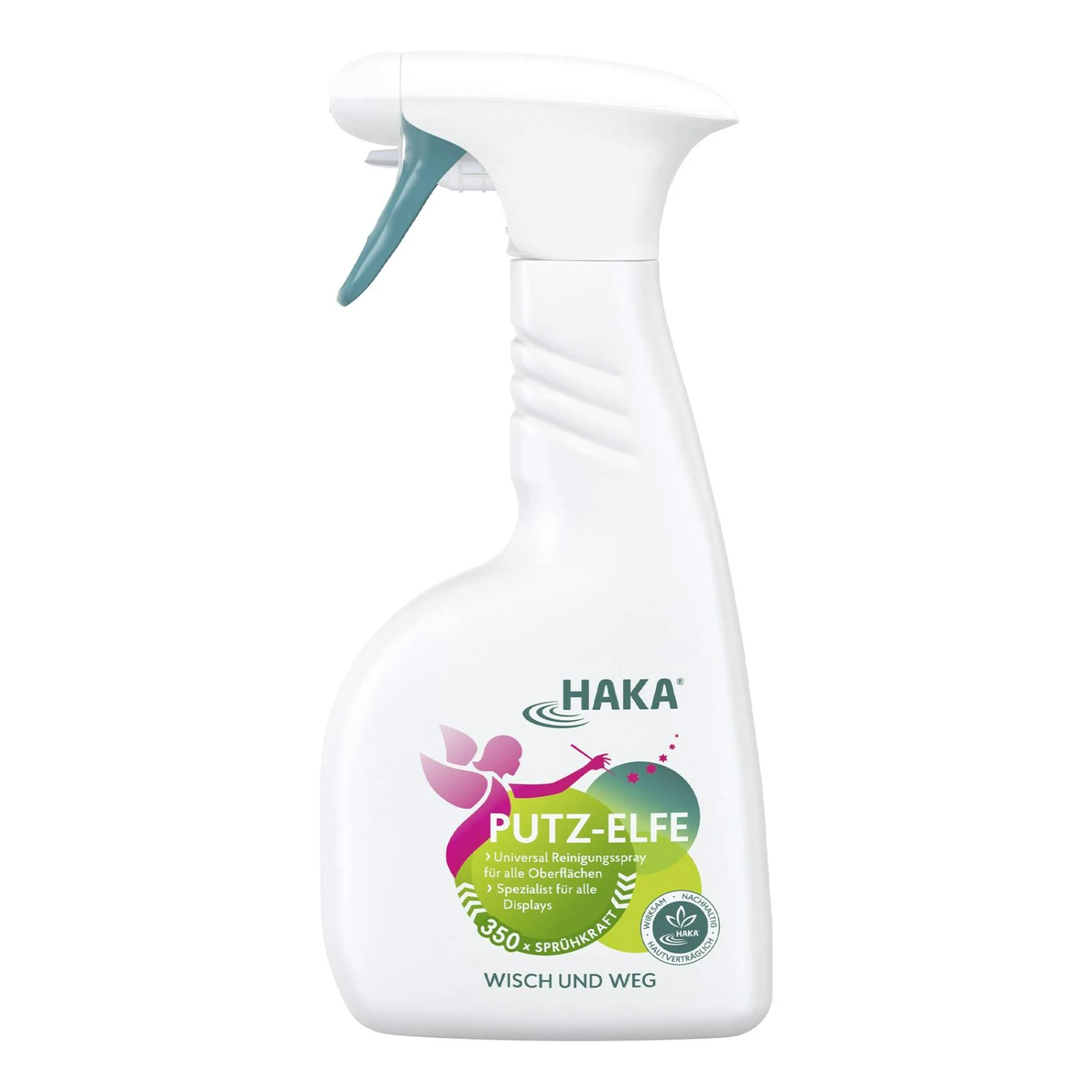 HAKA Putz-Elfe Universalreinigungsspray Für Glas, Displays, 500ml