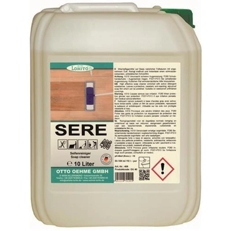 Seifenreiniger Sere 406 Rückfettend 10 Liter