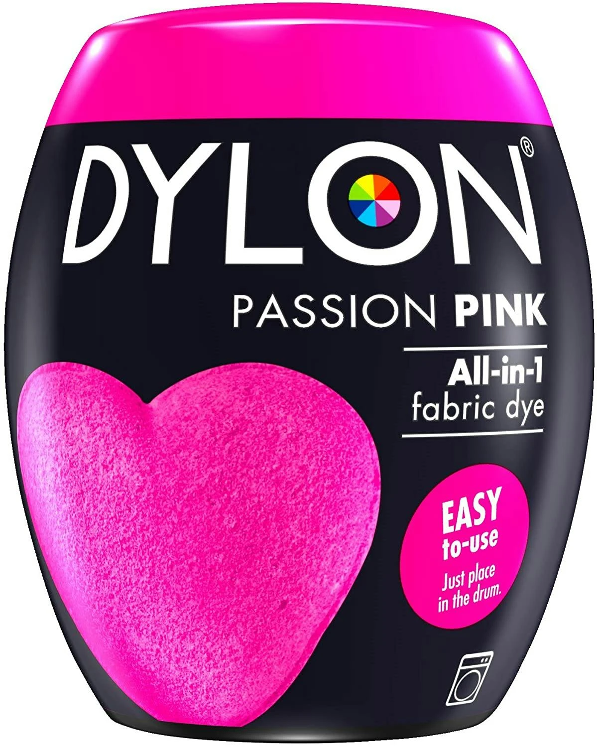 Dylon Leidenschaft Rosa Maschinenfarbstoff Aushülsen 2x350g Färben Farben – Bild 4