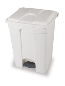 AbfallbehĂ€lter, 1x45l, HxBxT 600x398x410mm, Korpus PP Gelb, Deckel PP Gelb â Bild 3