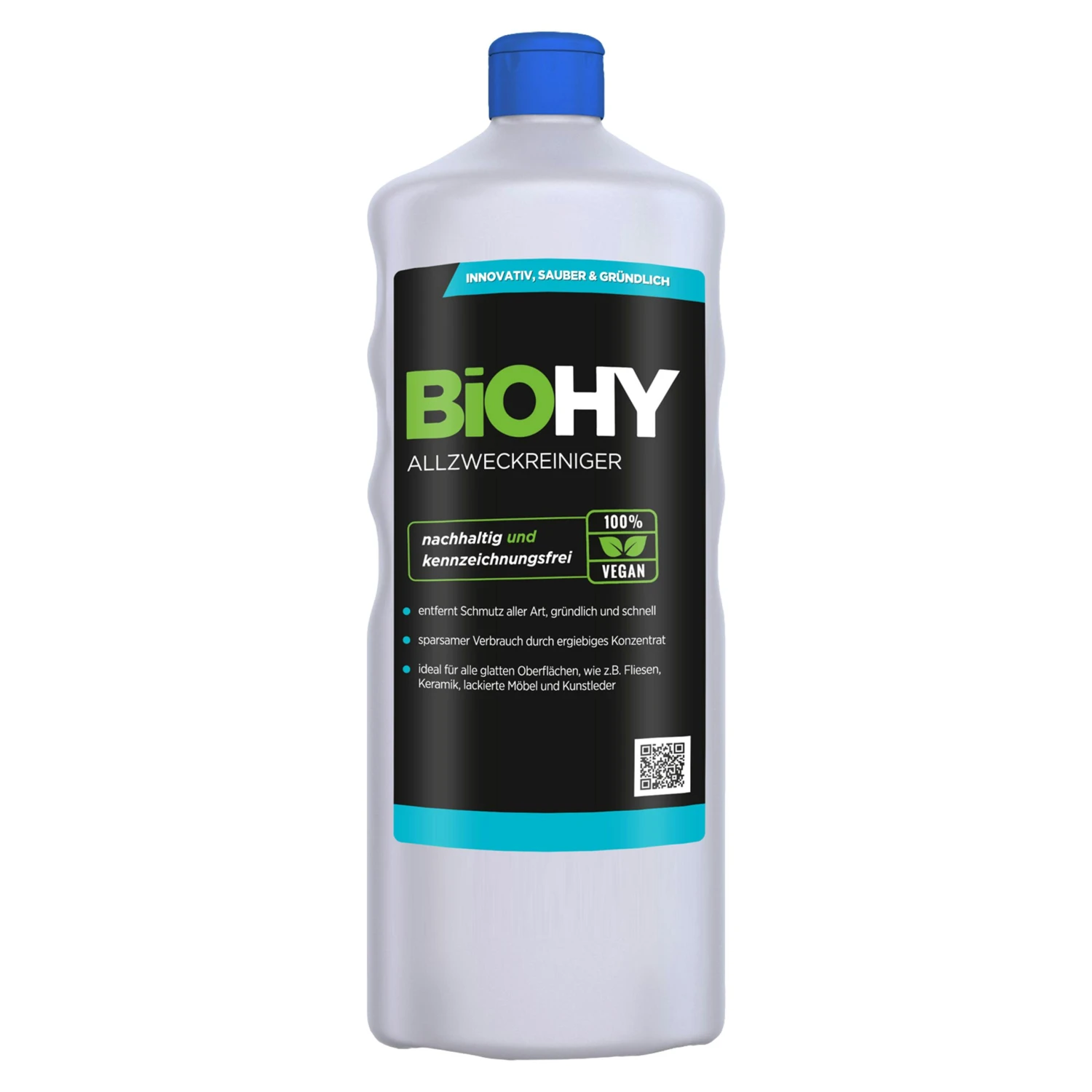 BiOHY Allzweckreiniger Konzentrat (3x1l Flasche) | Schonender Profi - Universalreiniger Für Haushalt Und Auto | Vollständig Biologisch Abbaubar – Bild 2