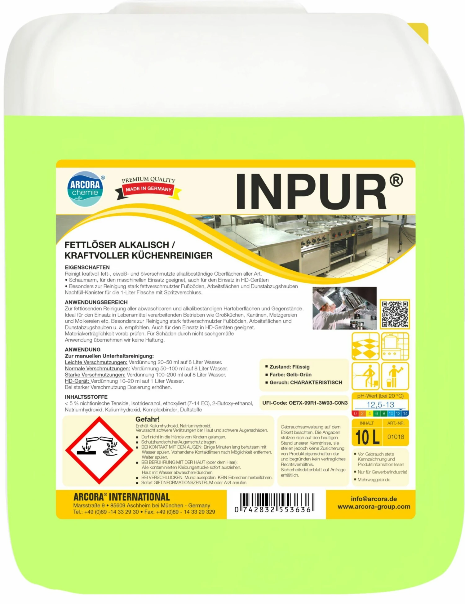 Dr. Schnell PEROCID Küchenreiniger 1,0 L – Bild 3