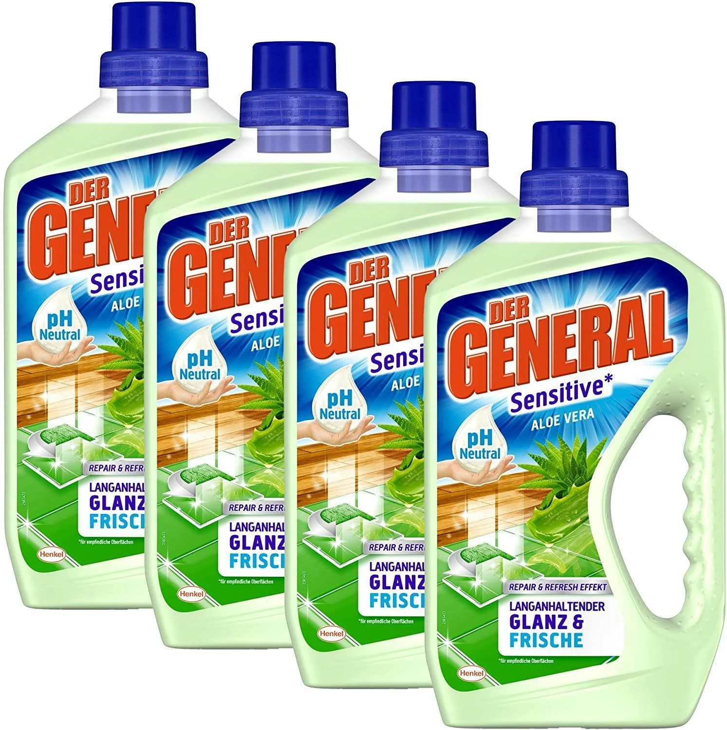 Der General Universal 4er Pack Bergfrühling Allzweckreiniger 4x750 Ml Reinigung – Bild 3