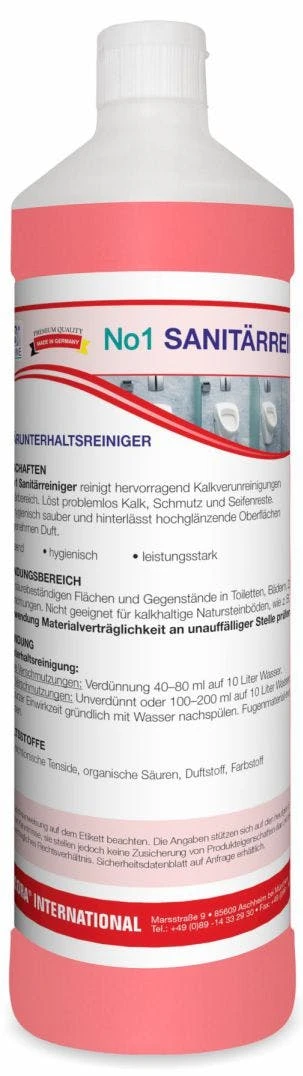 Buzil Neutraler SanitĂ€rreiniger Bucal G468 - 1L â Bild 4