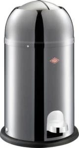 Wesco Abfallbehälter, 6l, HxØ 360x264mm, Innenbehälter Kunststoff, Korpus Stahl Schwarz, Deckel Edelstahl – Bild 7