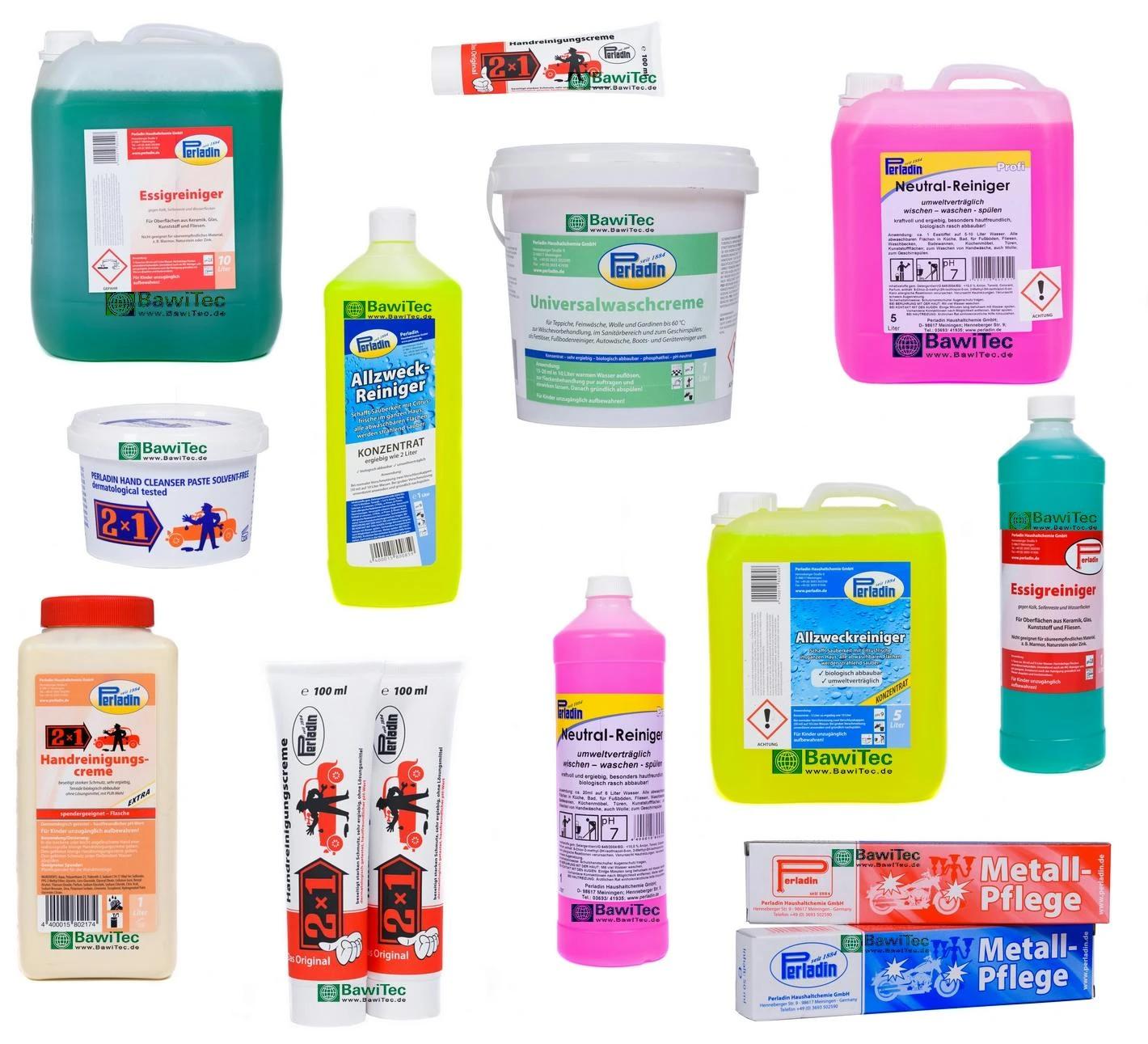 Perladin Premium Neutralreiniger 5 L Kanister Mit Ablasshahn Universal Reiniger 5 Liter – Bild 4