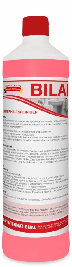 ARCORA SanitÀrunterhaltsreiniger BILANZ FRESH, 1L