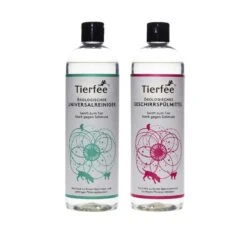 Tierfee-Set Ökologischer Universalreiniger + Geschirrspülmittel, Je 500 Ml