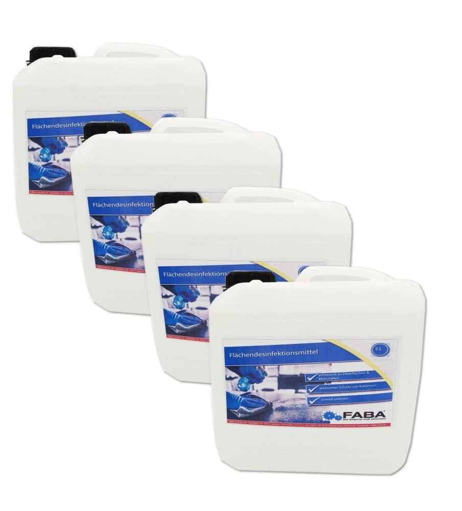 FlĂ€chendesinfektion Desinfektionsmittel 2 X 5 Liter Kanister â Bild 3