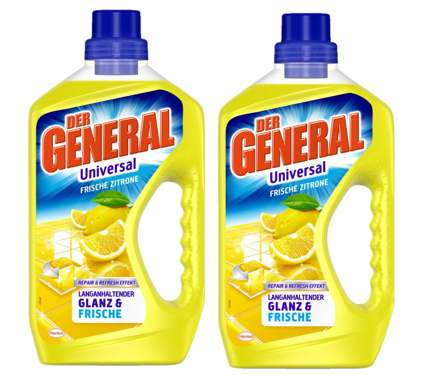 Der General Universal Frische Zitrone Allzweckreiniger 4x750 Ml Reinigungsmittel â Bild 3