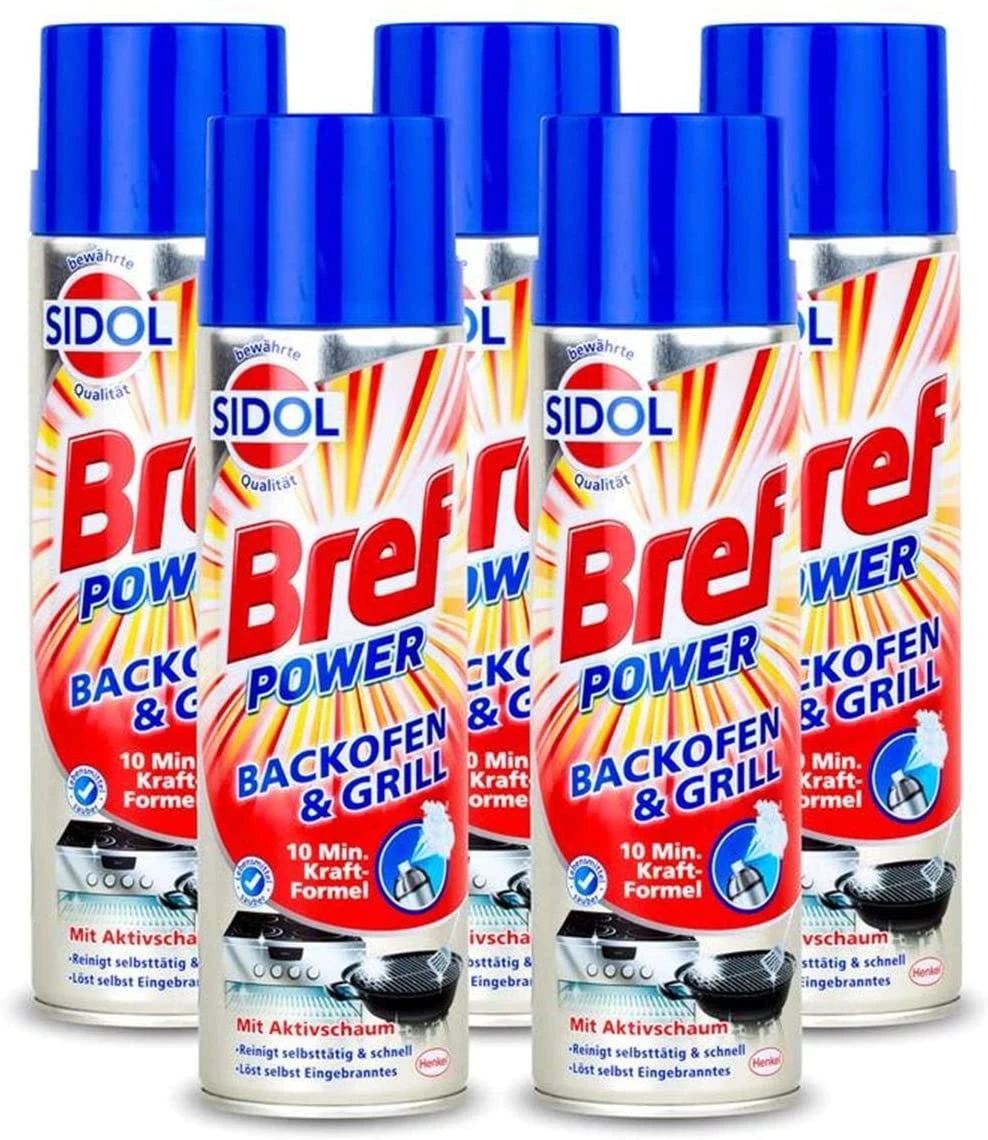 Bref Sidol Ceran & Stahl Reiniger Entfernt Eingebranntes 5x500 Ml Reinigung â Bild 5