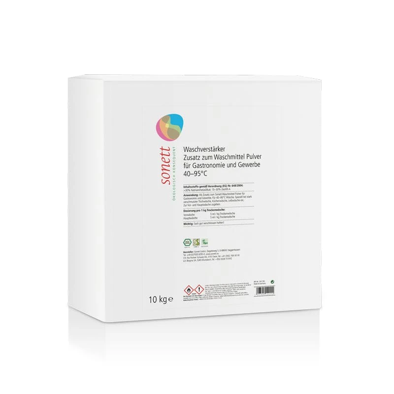 Sonett Waschmittel Pulver FĂĽr Gastronomie Und Gewerbe - 10kg